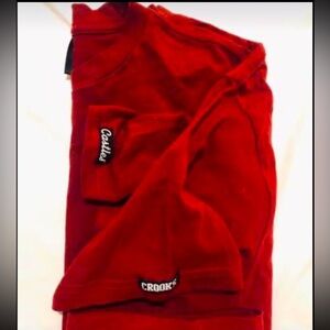 Red crooks & castles shirt